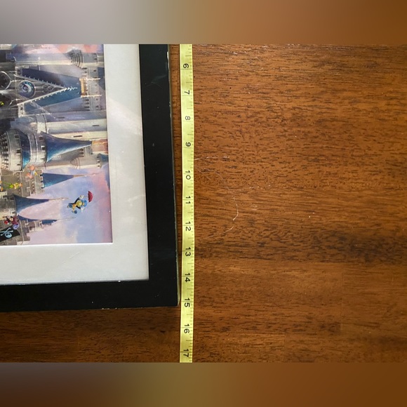 Disney Cinderella castle print with four rare pins. - Picture 10 of 15